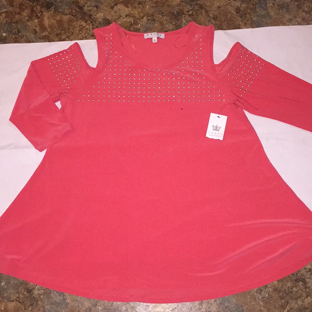 🆕 CHAUS New York Womans Blouse